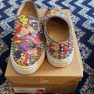 Christian Loubiton boat shoes